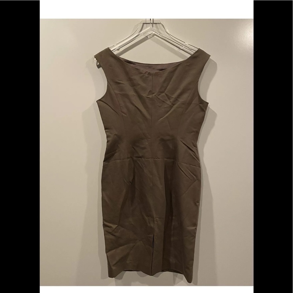 LK Bennett Brown Sheath Dress Career Women’s Size 8 (175)‎
